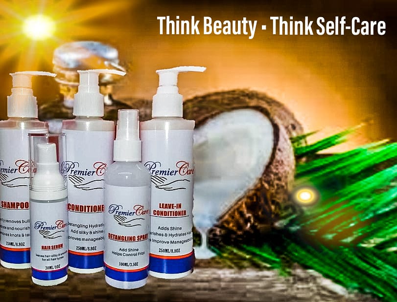 remierCare products are Sulfate-free. Contains Vitamin E, Coconut and Argon Oil, which restores shine, reduce hair loss, nourishes your hair and repairs split ends. PremierCare products will moisturizes both hair and scalp; provide an Anti-fungal solution